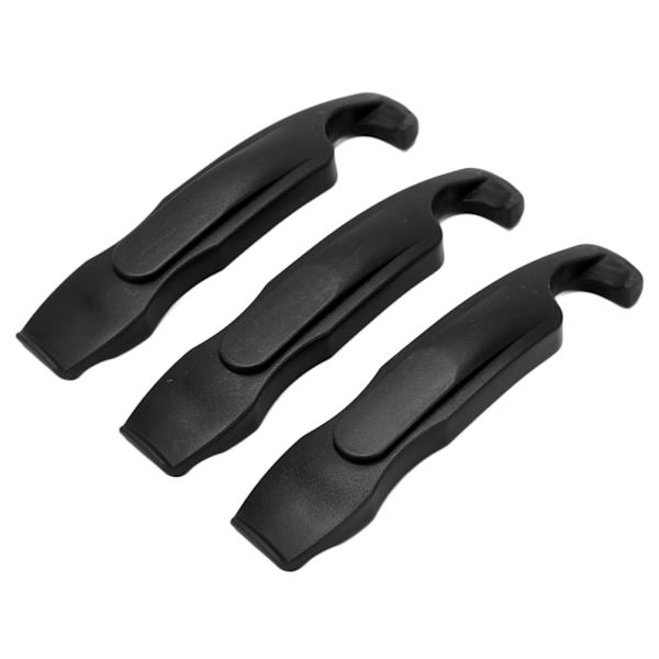 3 stk. Cykel Dækhevn Kit Nylon Dækhevn Pry Bar Cykel Hjul Cykling Reparation Værktøjer Sort