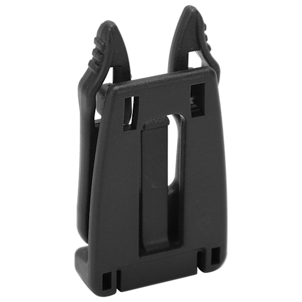 10st Multifunktions Molle Webbing Strap Spänne Clips Avtagbar ryggsäck Anslutningsspännen (svart)