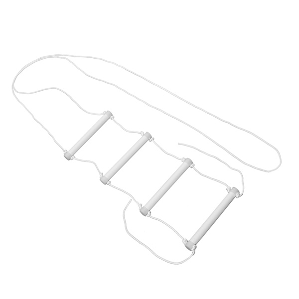 Bed Ladder Assist Luminous Portable Universal Handtag Grep Vit sängstege rep för äldre patienter