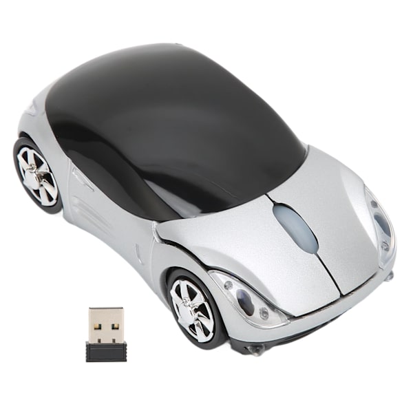 2,4 GHz trådlös bilmus Smart Connection 3D Sports Car Styling Gaming Mouse för Windows 98 för Win 7 för Linux