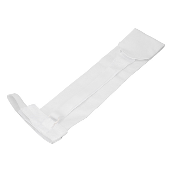 Plantar Fasciitis Strækstrømpe Enkel Rem Elastisk Kompression Achilles Tendonitis Natstrømpe Hvid S/M 22.4in