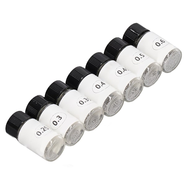 7 flasker Tinlodde BGA Reballing Lodvarme Universal Stenciler til PCB Chip