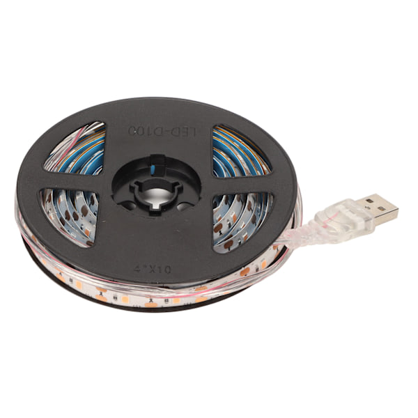Plantevækstlysstribe Fuld Spektrum Vandafvisende USB-drevet LED Plantevækstlampe til DIY Hydroponisk Væksthus 5V 3 Meter / 9,8ft