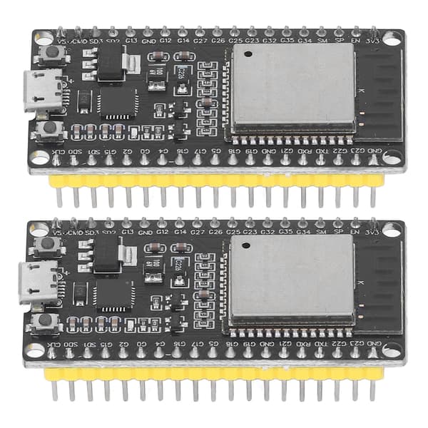 2 stk. ESP32 udviklingskort 2 i 1 Dual Core 2,4 GHz 38PIN udviklingskortmodul