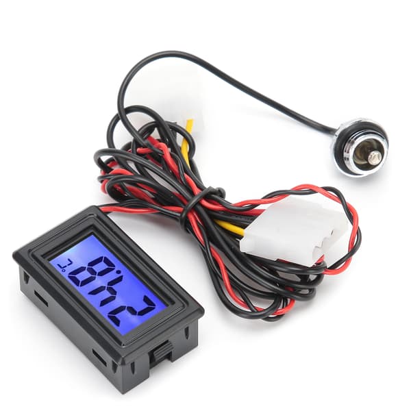 Vandkøling Termometer Digital Display Computer Temperaturmåler WDXS-DT 5V-24V