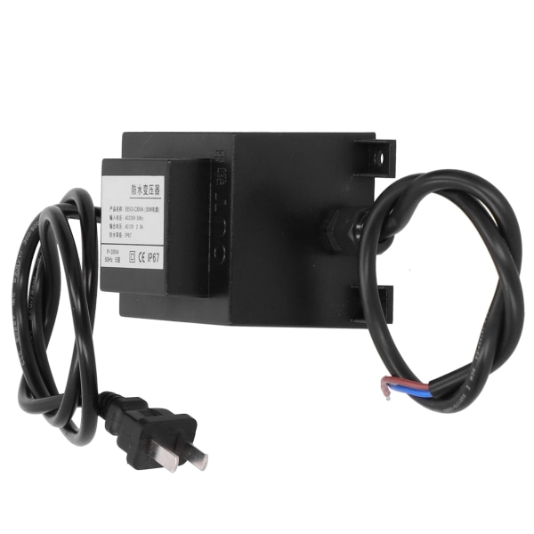 30W AC220V till AC12V transformator Vattentät undervattens LED-drivrutin spänningsomvandlare CN AC220V