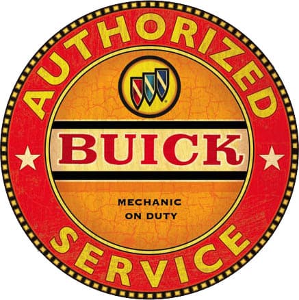 Buick dekal, finns i 5 storlek[NX] 14 cm i diameter