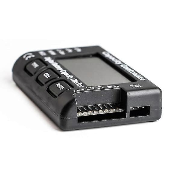 Digital batterikapacitetstester med indikatorcheck Digital tester (1 stk, sort)