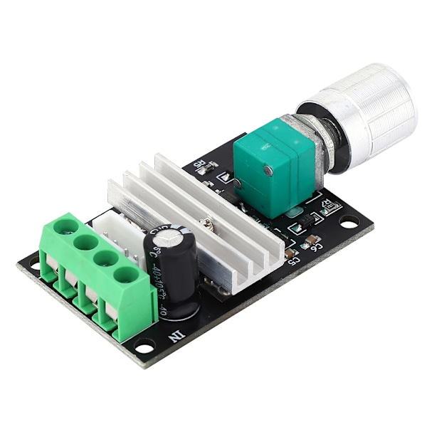DC-motorstyrenhet 6-28V PWM-motorstyrning med variabel hastighet CW CCW vändbar switch (PWM-styrenhet)