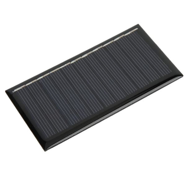 2 st Epoxy Solpanel Hög Omvandlingsgrad Polysilicon 0,5W 5,5V DIY Sol Epoxy Platta för Gatubelysning Apparater