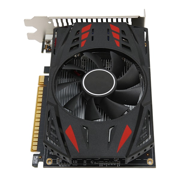 Gaming Grafikkort 2GB GDDR3 64bit PCIe1.1 X16 700MHz klocka Dubbel kylfläkt Desktop grafikkort för datorspel