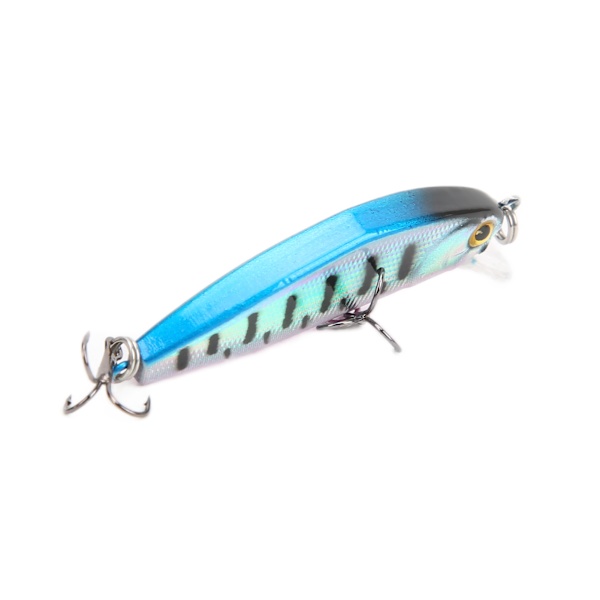 Fiskedrag Mini Deep Diving 3D Ögon Minnow Fiskedrag Crankbaits för Sötvattensfiske 3#