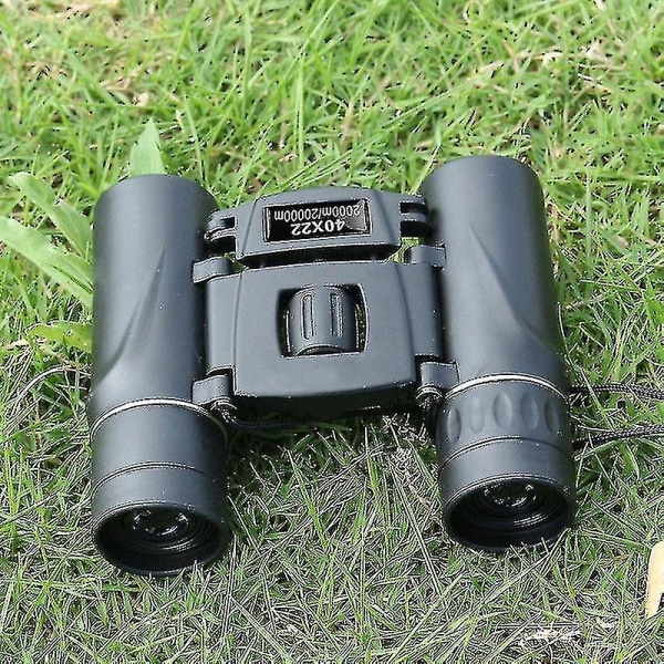 40x22 Hd Kraftig kikkert 2000m lang rekkevidde sammenleggbar miniteleskop Bak4 Fmc Optikk for jakt utendørs