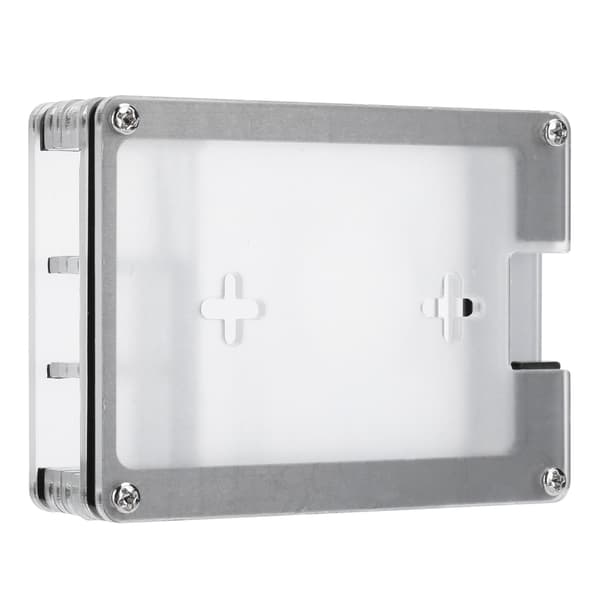 9-lags Akryl Kabinet Kit med Køleventilator og Mesh Cover til Raspberry Pi 4 Model B#1