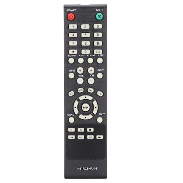 【NX】Til INSIGNIA fjernbetjening TV-controller til NS-58E4400A14 NS-60E4400A14