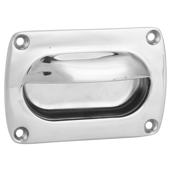 【NX】Flush Pull Håndtag 304 rustfrit stål dørhardware Kompatibel med Yacht Hatch RV Møbelskab
