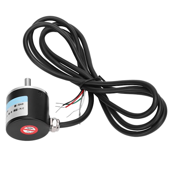 【NX】Encoder AB 2-faset inkrementel 5-24V DC Solid Shaft Encoder Kompatibel med Office Automation Engineering500B