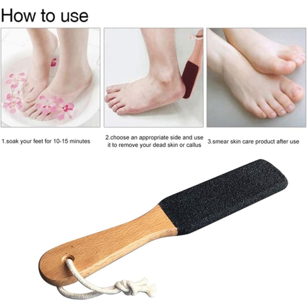 Pedicure Fodfil, Hornfil, Hard Skin Remover Foot Rasp Professional Manual
