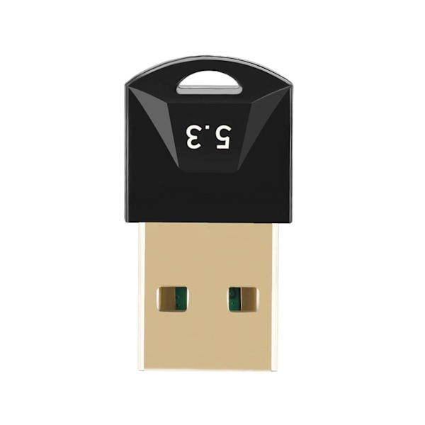 USB Bluetooth 5.3 -sovitin Nopeampi tiedonsiirto Bluetooth-dongle-vastaanotin laajemmalla kantama-alueella Windows 11 10 8.1:lle
