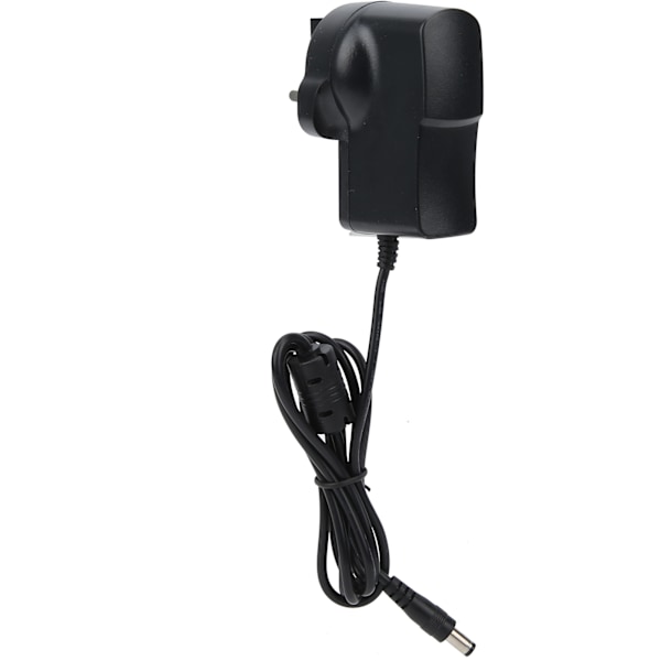 Effektpedal Strømforsyningsadapter 9V 1A for elektrisk gitar, orgel, keyboard, forsterker 100‑240V UK-kontakt