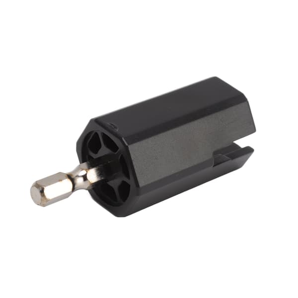 Guitar String Winder Professionell String Winder Tool Kompatibel med akustisk elgitarr bas Svart