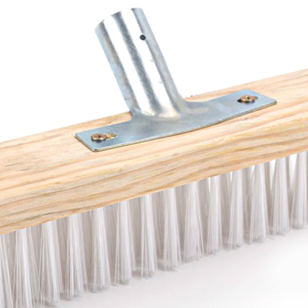 Golvborsthuvud Nylonborst Heavy Duty skurborsthuvud Byte för lane Steps Terrassdäcksplattor 30 cm / 11,8 tum långa