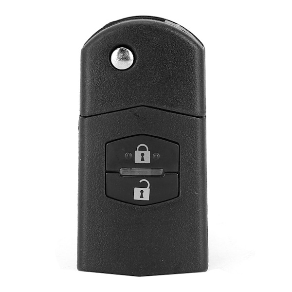 2-knapps bilfjernkontroll Flip Shell Key Fob Case Cover Passer for MAZDA 3 5 6