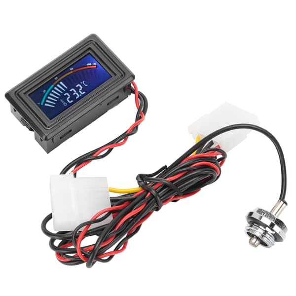 Vandkøling Termometer Computer Vandkølet Temperatur Digital Display Måler WDXS-DT