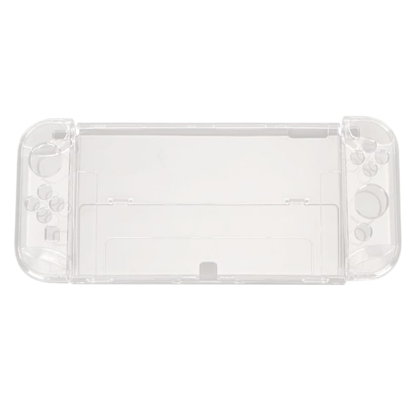 Beskyttelsesetui for Switch Transparent ergonomisk grep Smooth Touch Hard Protective Shell Cover