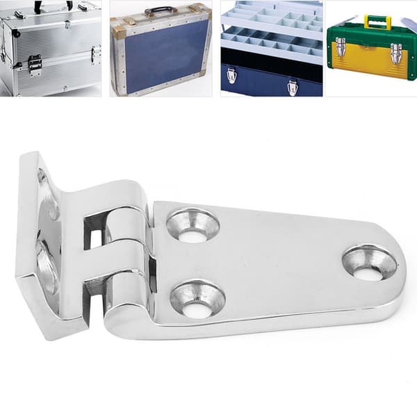 【NX】Tykkere rustfrit stål 316 hængsel hardware tilbehør til hjemmeskab installation 70 x 37MM