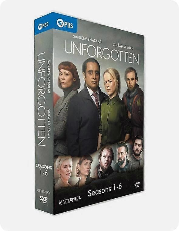Unforgotten: De komplette sæsoner 1-6 (DVD 12-Disc Box Set) engelsk version