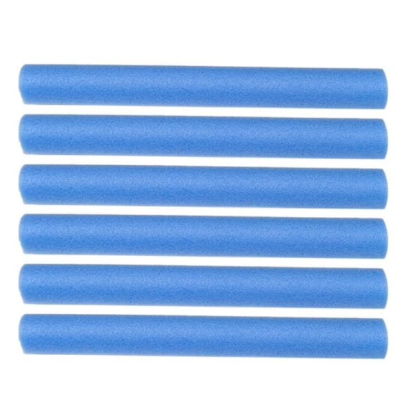 6 stk Trampolin Skum Trampolin Po-le Covers Polstring 40 cm Skum ærmer Blue