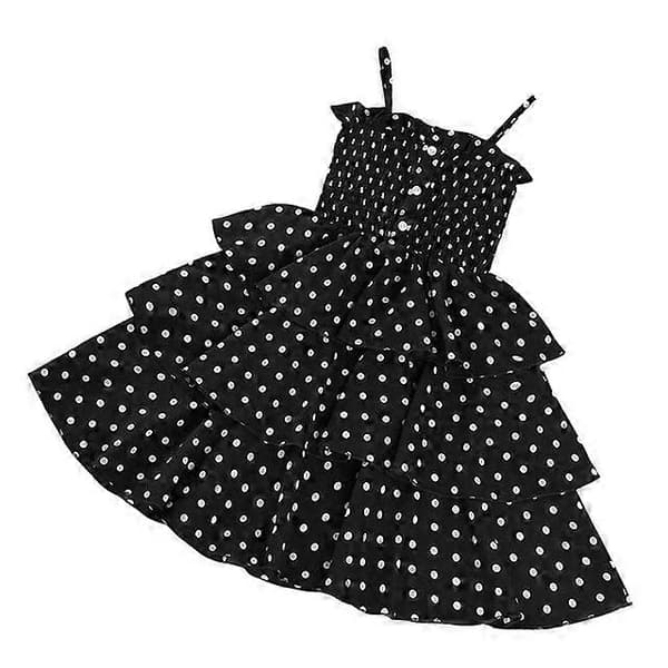 Baby Princessklänning Black 120cm