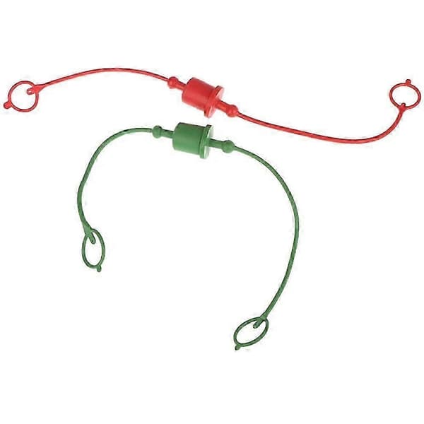Par af 1/2\" ISO-A hydrauliske lynkoblinger, støvhætter udvendige