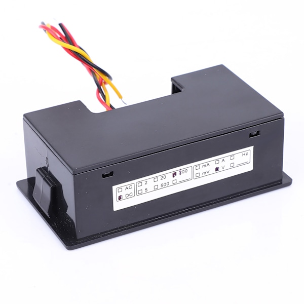 YB5135DB LCD Digital Display Tretrådsspänningsmätare Monitor Voltmeter