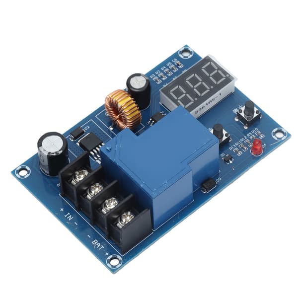 【NX】Opladningskontrolmodul Batterioplader Controller Board Overopladningsbeskyttelse 6‑60V