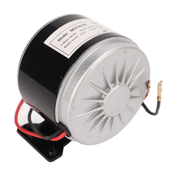 24V Elektrisk Motor 280W 2500RPM Aluminium Legering Høyhastighets 11T Tannhjulsmotor for Elektrisk Sykkel Trille