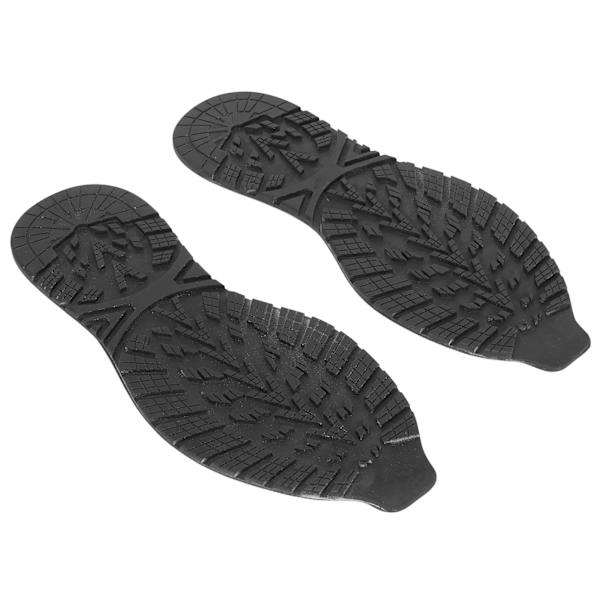 Reparation af skobund, hel sål Klipbar elasticitet, skridsikkerhed Hele såler Gummibytte Gør-det-selv-reparation til sneakers sort 41 til 44
