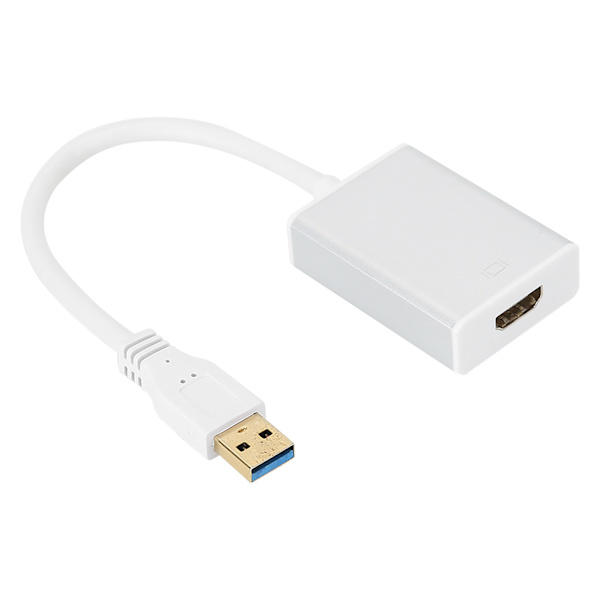 USB 3.0 - HDMI -kaapeliadapterimuunnin 1080P-näyttö PC:lle/OS X:lle HDTV-projektori