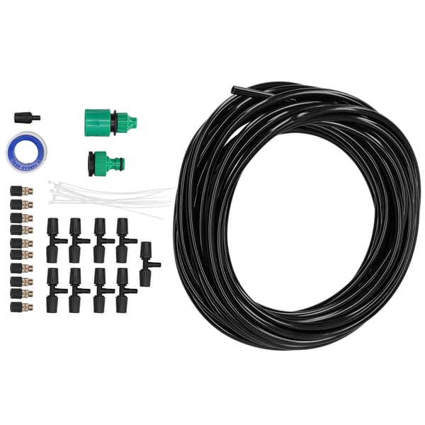 Hagesprinklersystem Vannings Atomizer Sprayer Kit 4/7 rør 10m Hagetilbehør EU