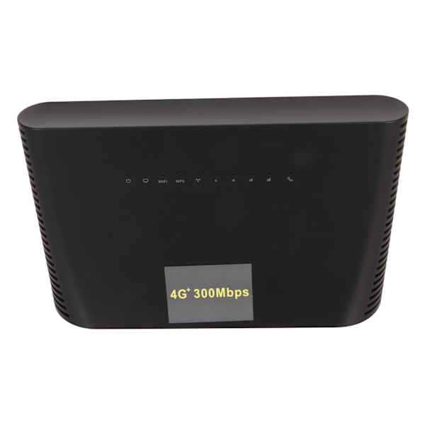 4G trådlös router 300Mbps 4G LTE CAT4-router Bärbar WiFi-router med WAN LAN-port för hemmahotellkontor 110‑240V US-kontakt