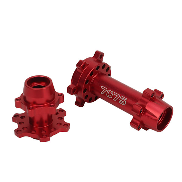 RC Motorsykkel Hjul Hex Nav Aluminium Foran Bak Hex Nav for LOSI 1/4 Promoto MX Elmotorsykkel Modifisering Oppgradering Rød