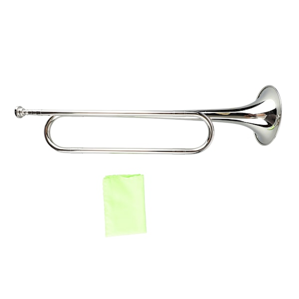 B Flat Bugle Messing Retro Standard Trompet Musikinstrument for skoleband kavalerikorps