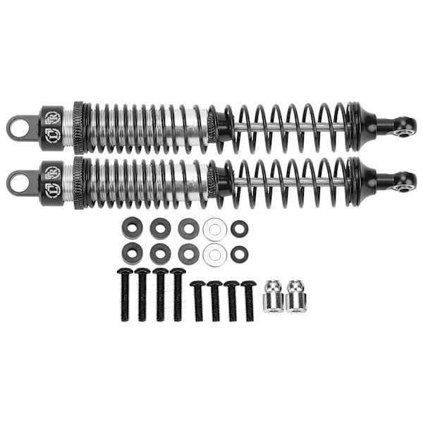 2 stk 130 mm RC metalstøddæmpere Sæt til HSP / RGT / Himoto / Redcat 1/10 RC BilSort