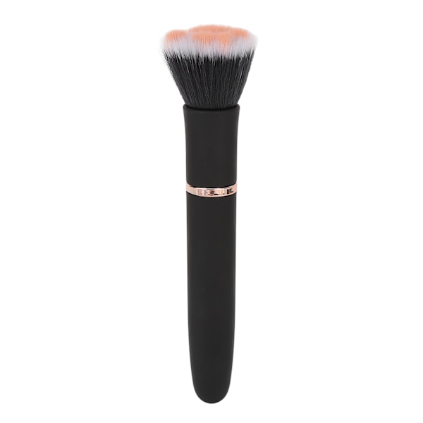 Makeupbørste Foundation Blush Løst Pulverbørste 10 Gear Vibration Elektrisk Massagebørste Sort