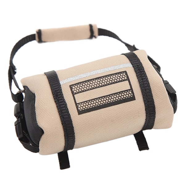 RC Car Bagage Bag Simulering Dekorativ Nylon Handgjord fjärrkontroll Bildekoration för Traxxas TRX4M 1/18 RC Car Khaki