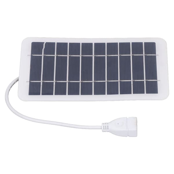 Solpanel, Bærbar Udendørs Solpaneloplader til Kamera, Mobiltelefon, Powerbank 2W 5V
