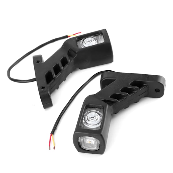 10‑30V bilsläp 3 sidor 4LED sidomarkeringsljus Konturindikatorlampor 24V
