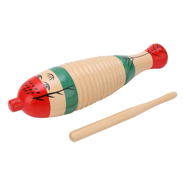 Træfisk Trommestikker Percussion Legetøj Instrument Percussion Legetøj til Børn Gaver