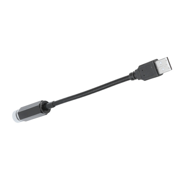 LED Takstjerne Lys Bærbar Romantisk Bil Taklys USB-Lading for Innendørs Utendørs Rød